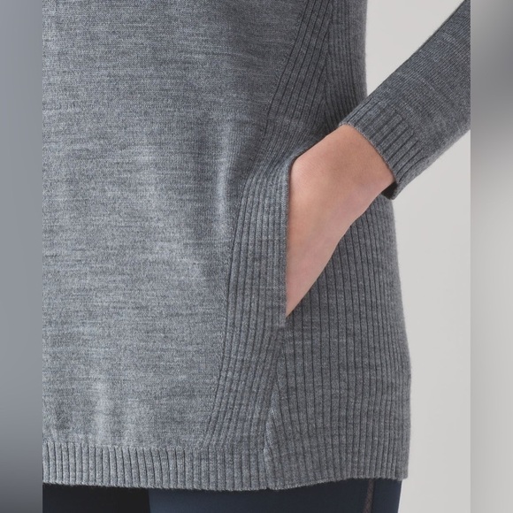 Lululemon Sweat And Savasana Merino Wool Sweater, Size 6 - Picture 5 of 13